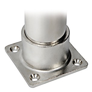 Base + bushing for water ski tow bar