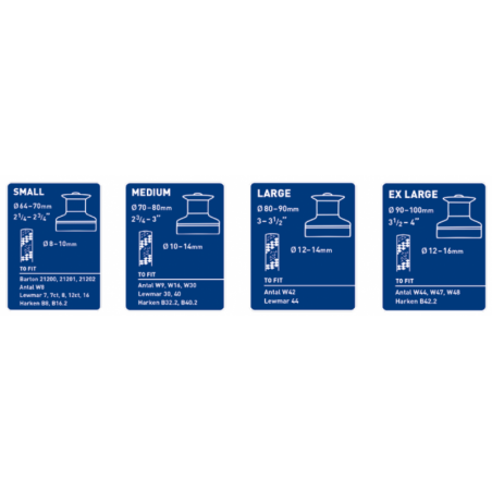 Vinssin muuntamisen kuminen kaulus - Barton Marine