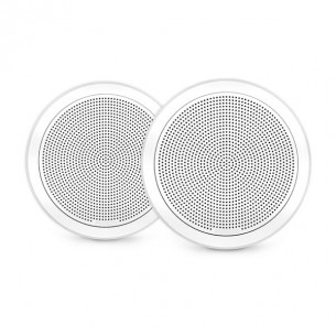 Fusion FM-serie ronde 120W full-range maritieme luidsprekers in wit