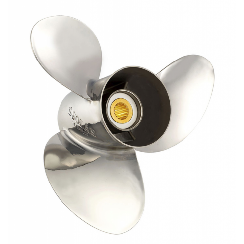 Honda BF115 propeller from 2010 4T steel 3-blade 14x19L - Solas