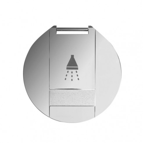 Rund nisje for dusjhode