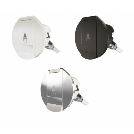 Round niche for hand shower