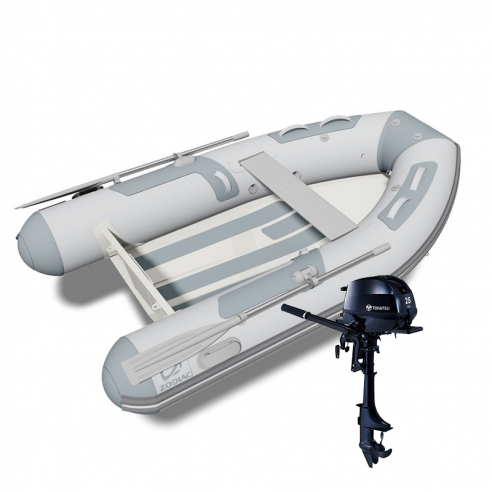 Tender Zodiac Cadet 270 Rib Alu outboard motor Tohatsu