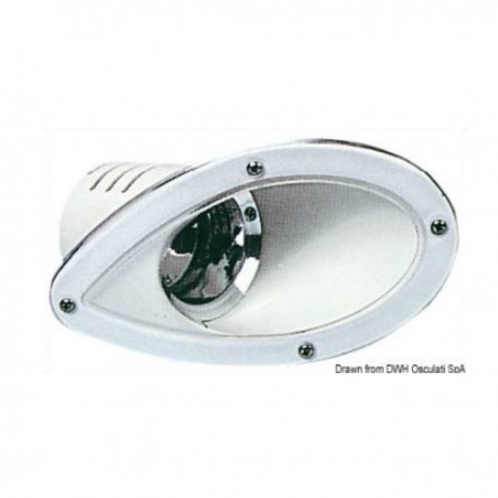 Pair of small recessed wall lights