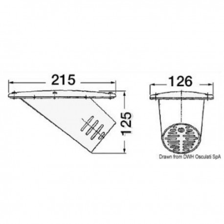 Pair of small recessed wall lights
