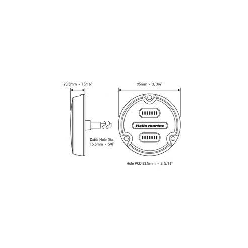 Apelo A1 led underwater spotlight -...