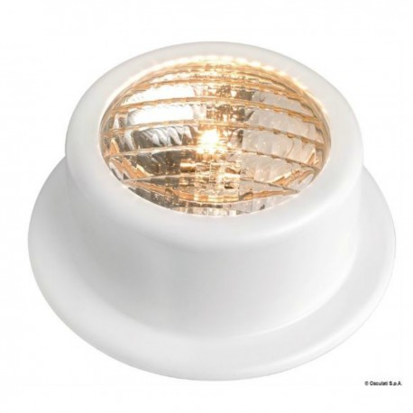 White ABS bathing light completely waterproof