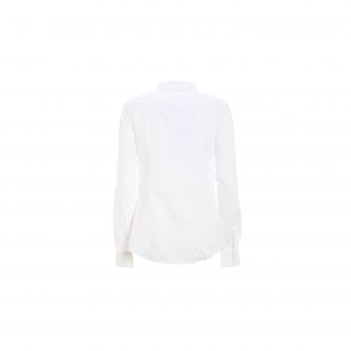 Women's no-iron Deck bright white shirt - Slam