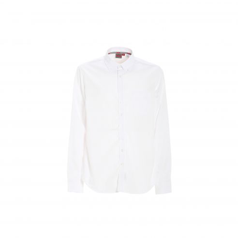 Deck bright white no-iron shirt - Slam