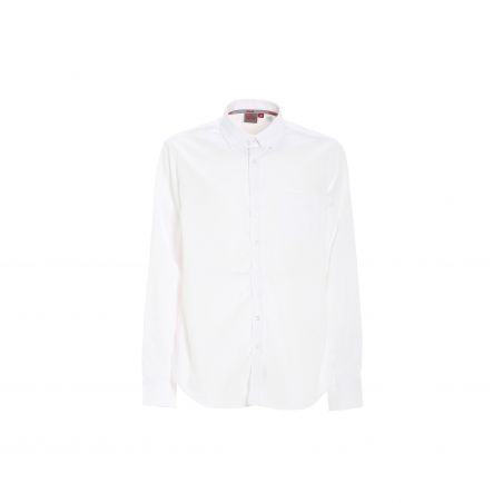 Deck bright white no-iron shirt - Slam