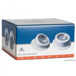 White ABS bathing light completely waterproof 2