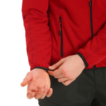 Act Grid Fleece -chilihuppari - Slam