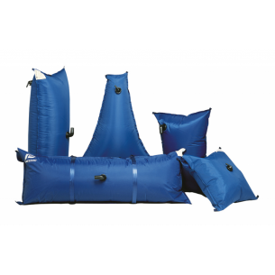 Plastimo 35 liter flexibele drinkwatertank in blauw canvas