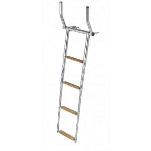 Telescopic folding ladder - Plastimo