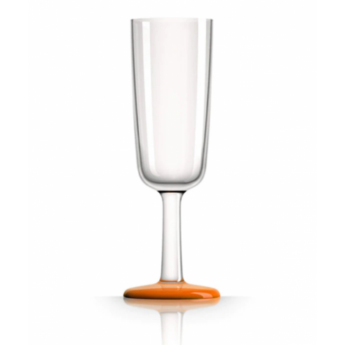 Bicchiere da Champagne Arancione - Plastimo
