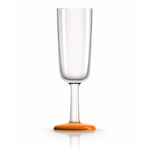 Orange Champagne Glass - Plastimo