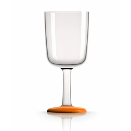 Orange Wine Glass - Plastimo