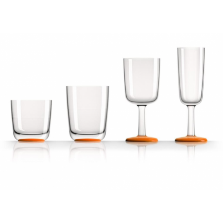 Orange Wine Glass - Plastimo