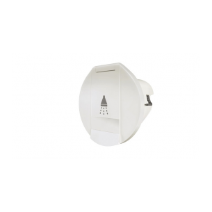 Rund nisje med fleksibelt deksel for dusjhode - Plastimo