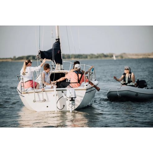 Tohatsu MFS 5 hk LPG påhengsmotor med ekstern tank og rorkultstyring