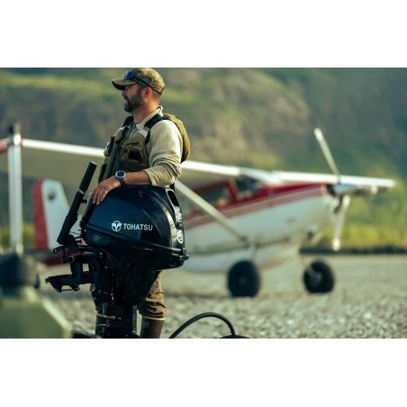 Tohatsu MFS 20 hv perämoottori sähkökäynnistyksellä ja kauko-ohjauksella