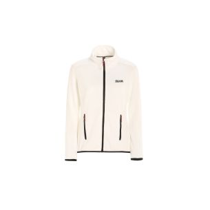 Act Grid Fleece damessweater off white - Slam