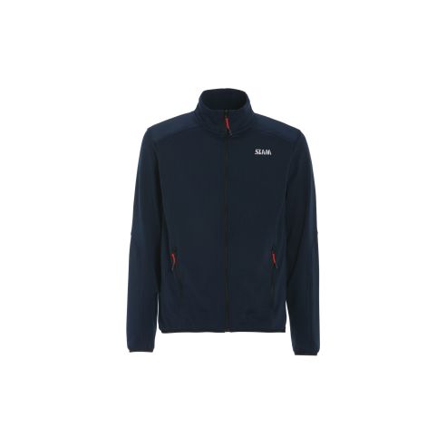 Act Grid Fleece dark navy - Slam