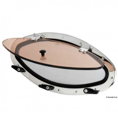 Elliptical porthole stainless steel AISI 316 - SCM