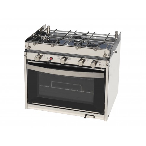 Opera 3-burner stove with oven - Techimpex