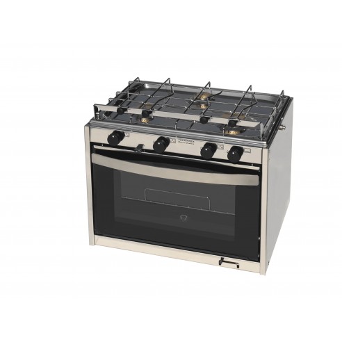 Grecale 3-burner stove with oven - Techimpex