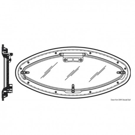 Opening portlight - Bomar Flagship