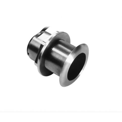 SS60 Depth/Temp steel through-hole 12° transducer - Raymarine