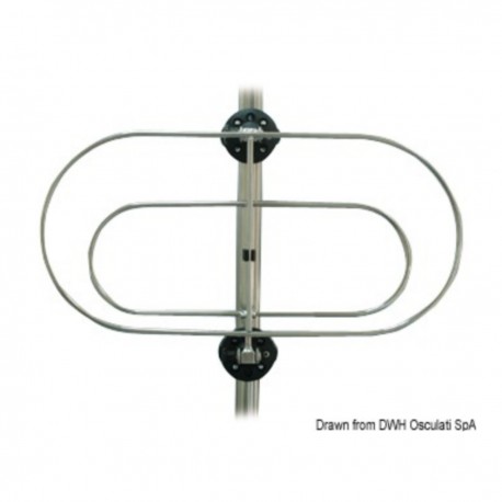 Hopfällbar skärmhållare