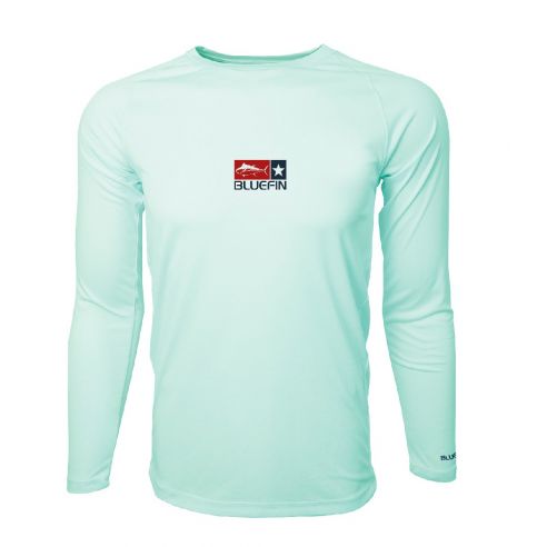 Performance Solar Tees UPF 50+ Fisketröja - Bluefin USA