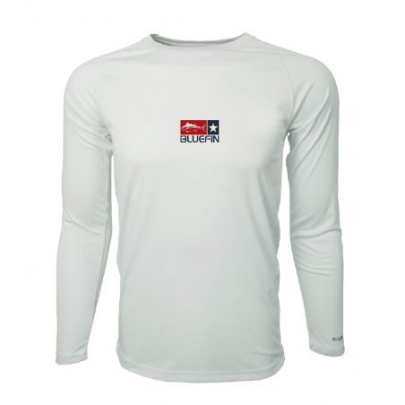 Performance Solar Tees UPF 50+ Fisketröja - Bluefin USA