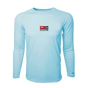 Performance Solar Tees UPF 50+ Fiskeskjorte – Bluefin USA