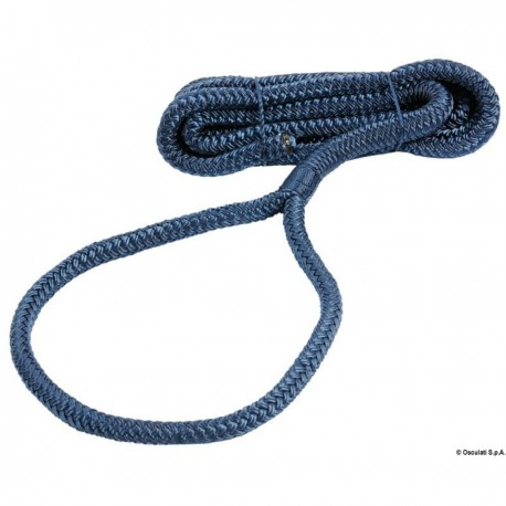 Polyester rope for fixing fenders