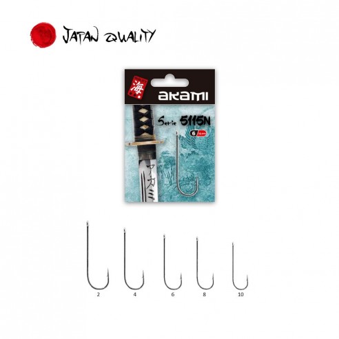 AKAMI HOOKS SERIE 5115N 10