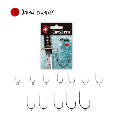 AKAMI HOOKS CHINU SERIES 0.5