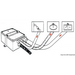 Harmaaveden keräyskaivo automaattisella pumpulla - Attwood