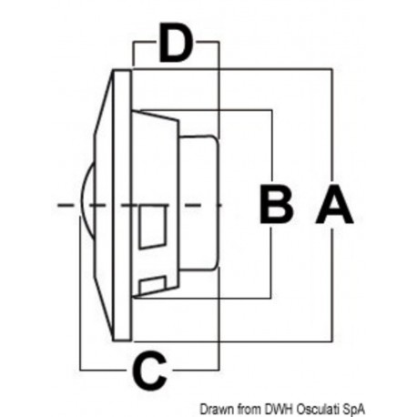 Par icke-magnetiska högtalare - Osculati