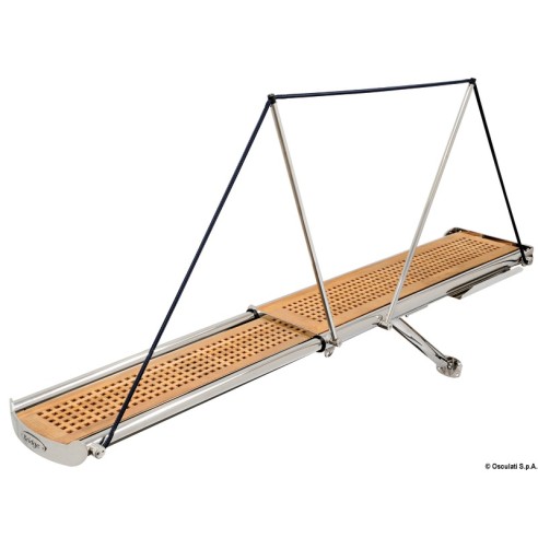 Hydraulic telescopic bridge gangway 200 cm. 12 V - Osculati