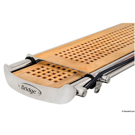 Hydraulic telescopic bridge gangway 200 cm. 24 V - Osculati