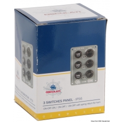 Grey aluminium electric panel 2