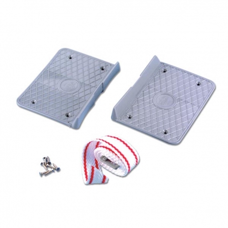 Double fixed plate - Trem