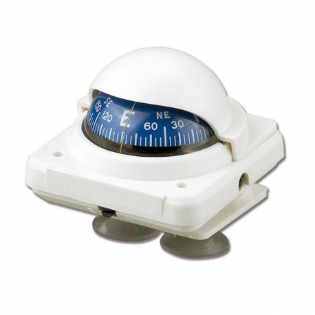 Suction cup compass