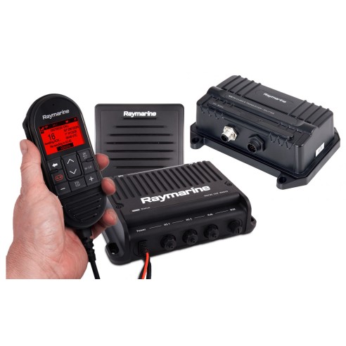 VHF Ray90 Black Box with AIS700 - Raymarine