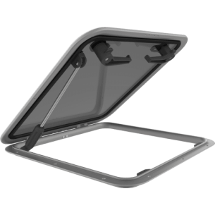 Lavprofil luke med arm -...