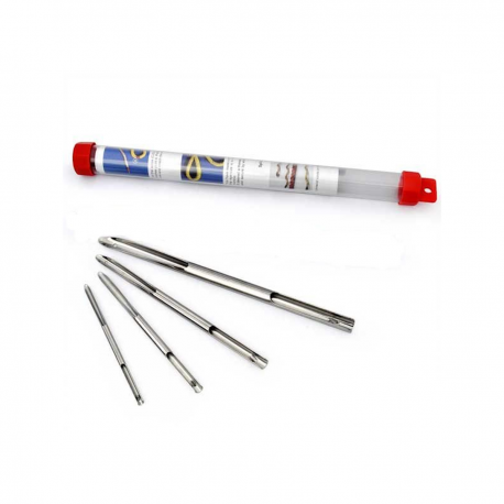 Set of 4 hollow needles for splicing