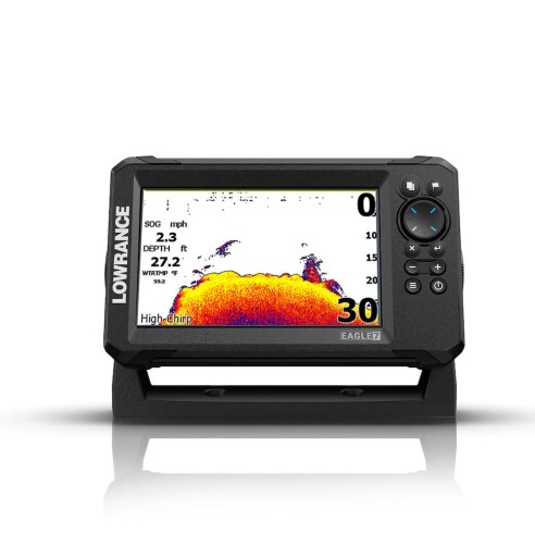 Lowrance Eagle 7 Fishfinder met SplitShot HD-transducer